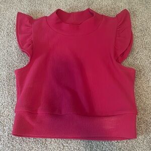 Pink Crop Top